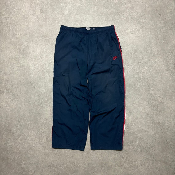 Navy nike tracksuit bottoms 2025