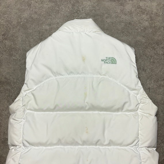 Vintage The North Face White Puffer Gilet Women s M