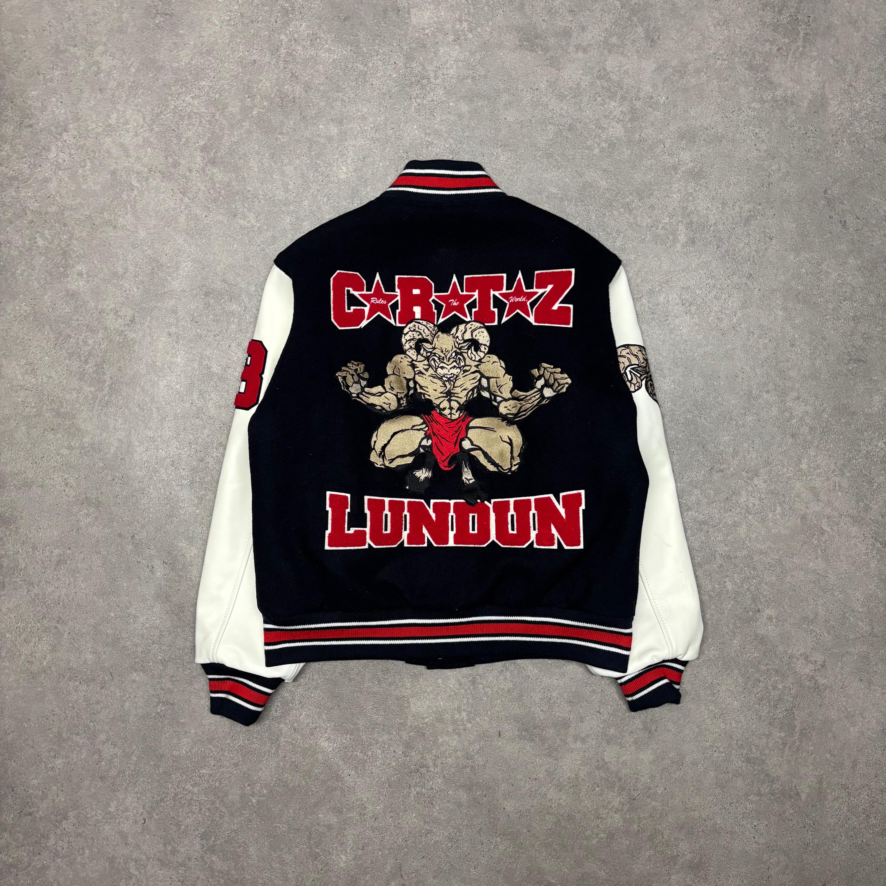 Corteiz Goat Varsity Jacket L