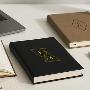 Aangepast lederen dagboek, aangepast dagboek, gegraveerd dagboek, aangepast cadeau, cadeau met monogram, dagboek leraar, monogram dagboek, aangepaste naam