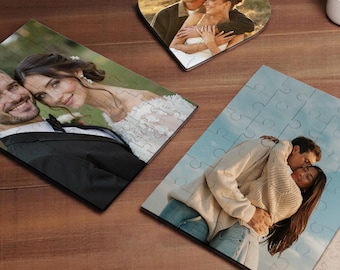 Custom Photo Puzzle, Personalized Gift, Gift for Friend, Jigsaw Puzzle, Birthday Gift, Couple Photo Gift, Picture Puzzle, Photo Puzzle
