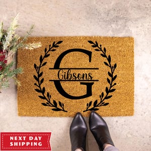 Custom Doormat, Coir Doormat, Housewarming Gift, Welcome Doormat, Realtor Gift, Home Decoration, Personalized Gift, Home Doormat, Door Mat