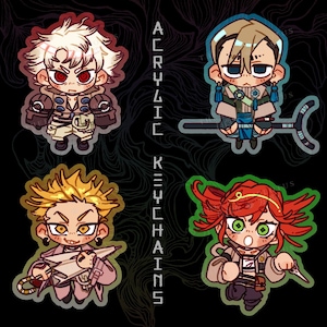 GACHIAKUTA - Acrylic Charms (Wave 1 - Restocked!)