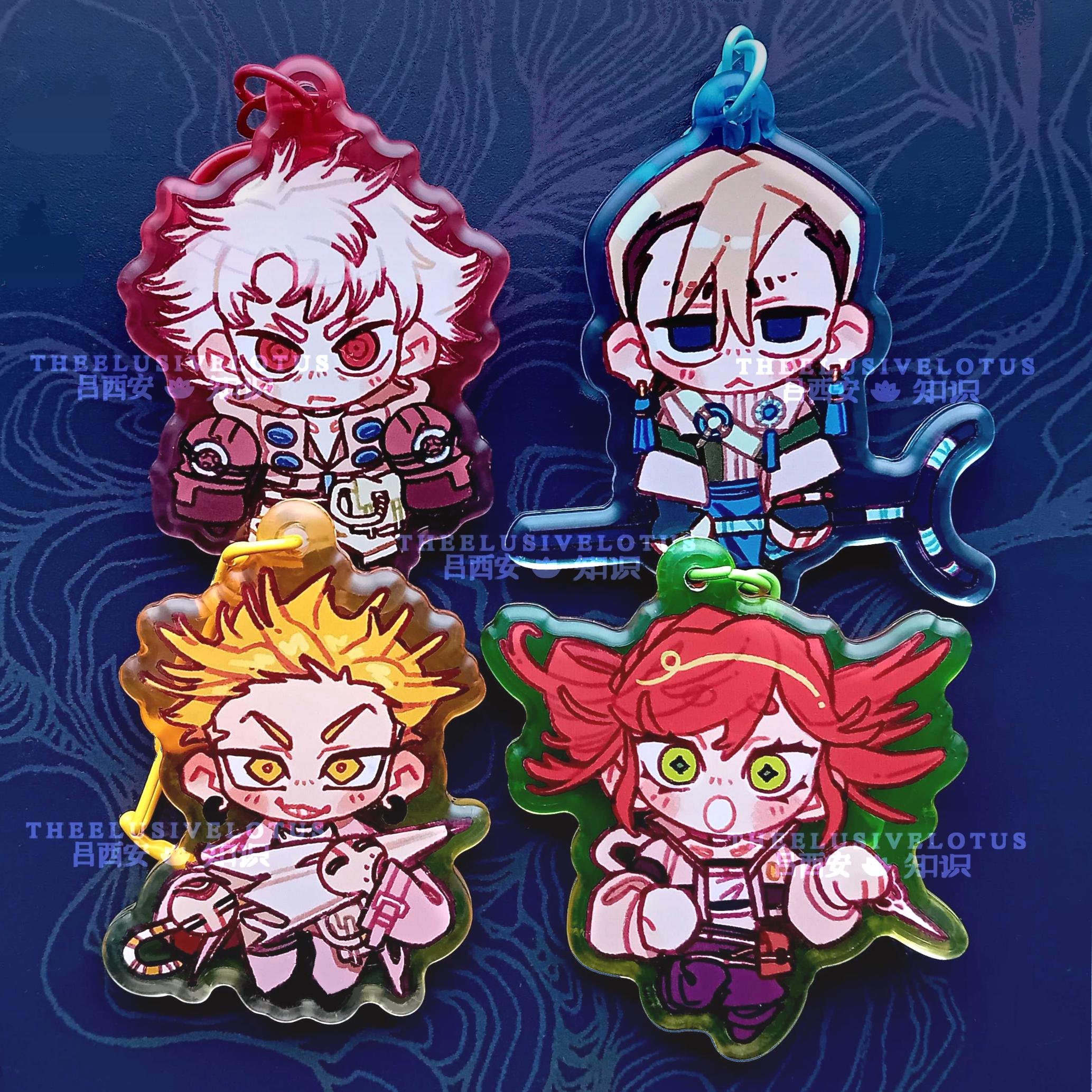 GACHIAKUTA - Acrylic Charms (wave 1) - Etsy