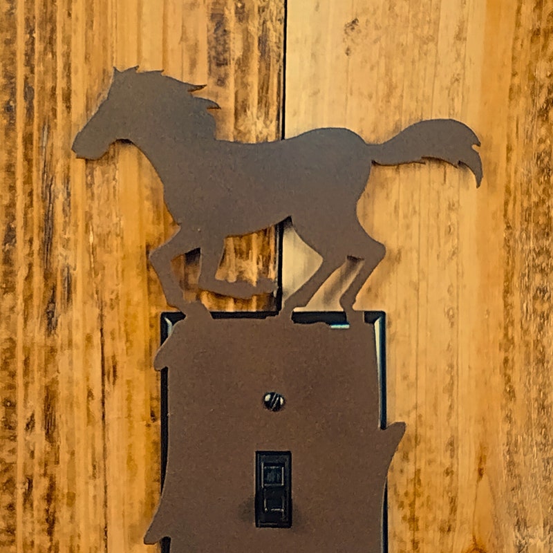 Horse Light Switch Cover - Etsy