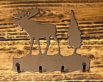 Lodge: Moose- Sm. Key Hanger