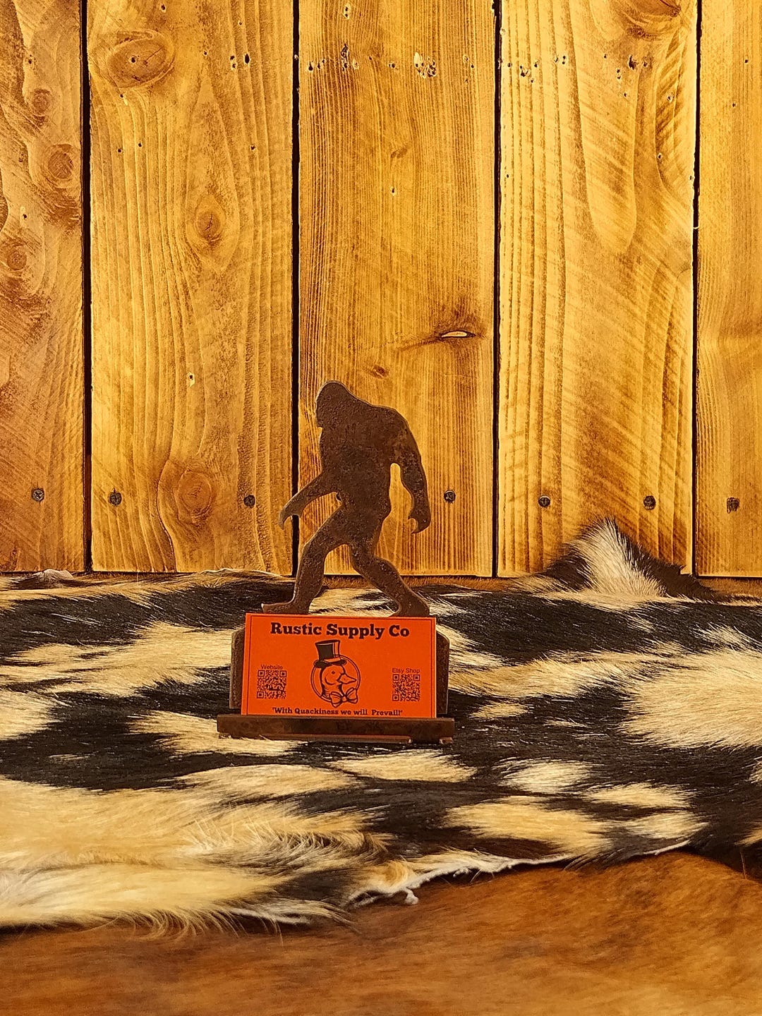 Cryptid Crew: Bigfoot- Phone Holder or Business Card Holder - Etsy
