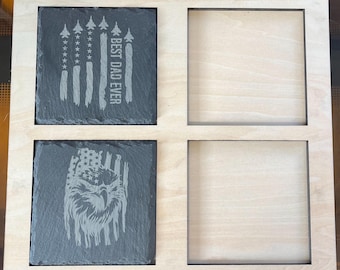 Square Slate Coaster Jig, SVG Cut File