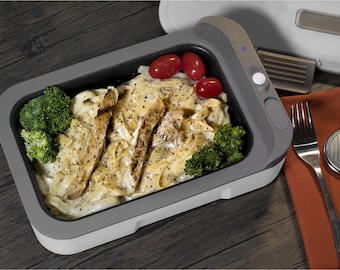 Hot Bento – Portapranzo e scaldavivande autoriscaldanti – Portatile alimentato a batteria, senza fili