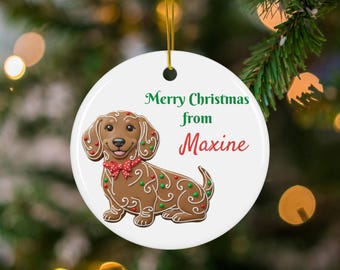 Custom Pet Ornament, Personalized Dog Ornament, Dog Remembrance Gift, Custom Dog Ornament for Christmas
