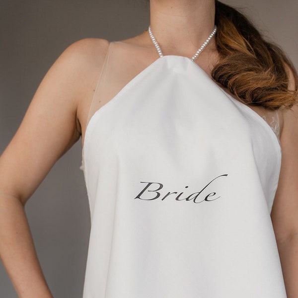 Bride Bib | Bridal Bib/Napkin | Wedding Bib | Bridal Shower Gift | Wedding Gift | Engagement Gifts | Bridal Bibs