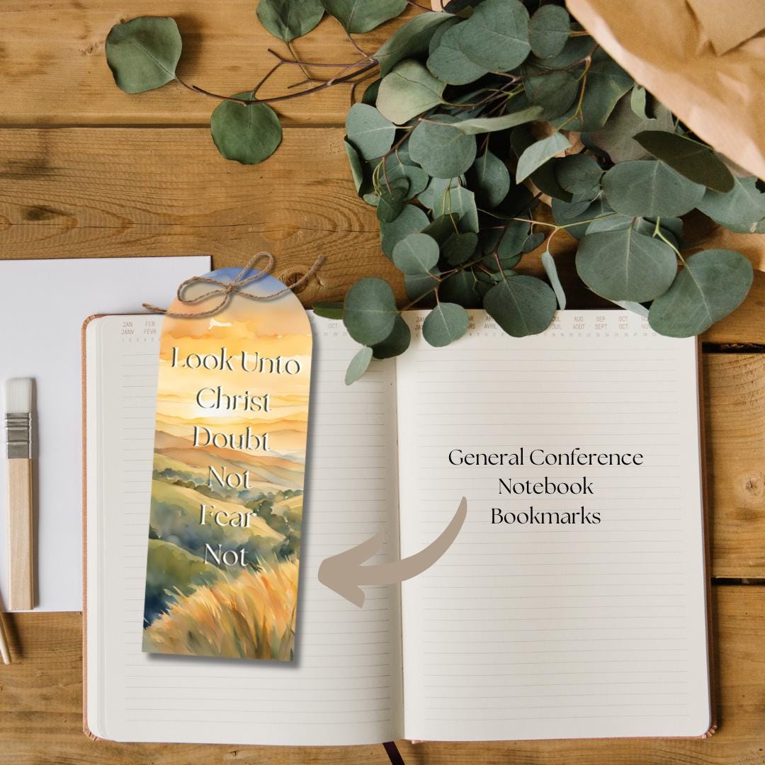 General Conference Packet, English & Spanish, Banner, Game, Bookmark ...