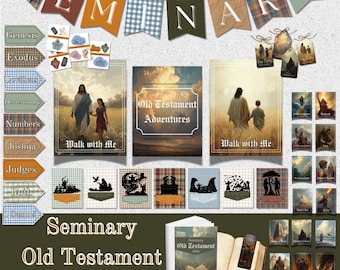 Kit para boletines del seminario del Antiguo Testamento, imprimible para los Santos de los Últimos Días