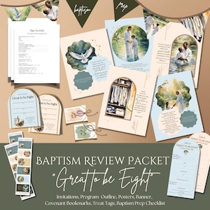 Baptismal Review Packet - Great to be Eight - The Church of Jesus Christ of Latter-Day Saints