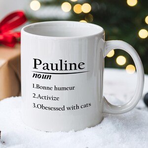 Custom Coffee Mug, Personalized Coffee Mug, Name Definition Mug, Funny Coffee Mug, Name Mug, Gifts for Friend, Coffee Mug, Mug Gift