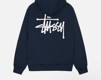 Stussy inspirierte Hoodies, Streetwear-Sweatshirt, lässige Tops, Herren Stussy, Sweatshirts mit Grafik-Print, Damen Stussy, Unisex Casual, Stussy