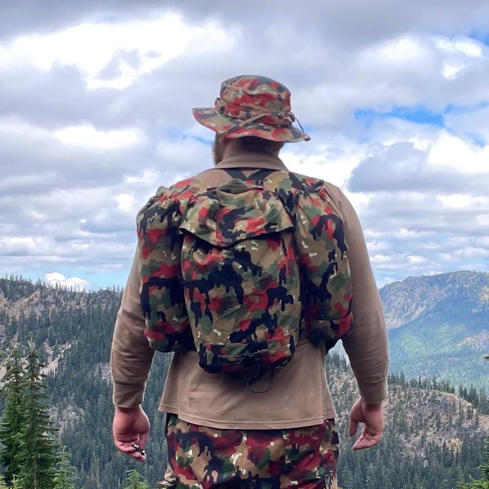 70s デッドストック　Geiser AG Tentawerkeスイス軍ポンチョ Swiss Army Alpenflage - Etsy