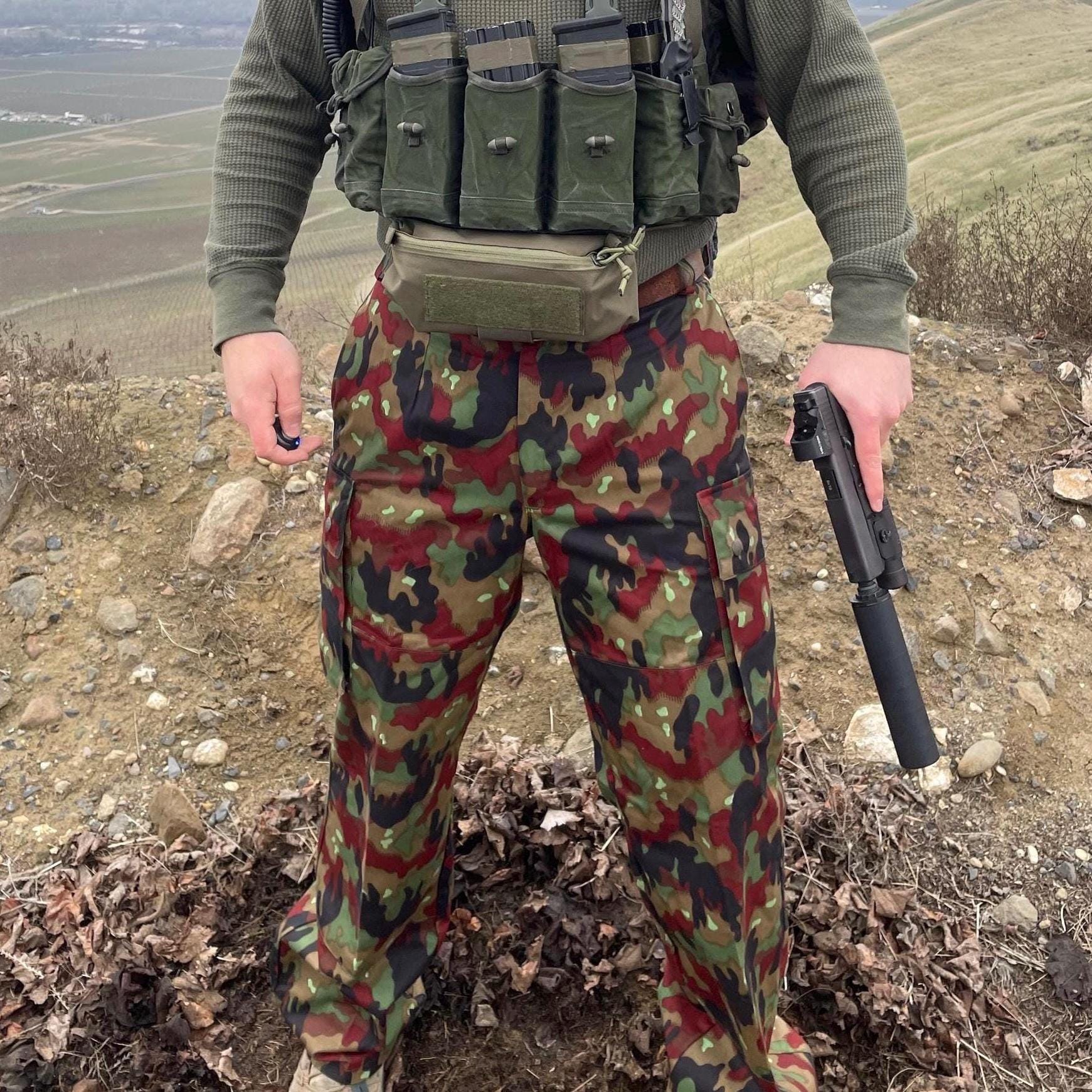 Surplus Swiss Alpenflage Pants - Etsy