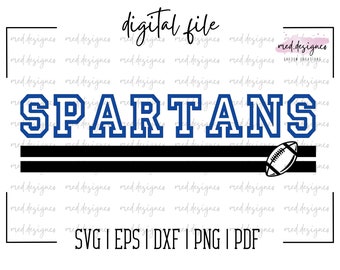 espartanos svg, espartano, espartanos, fútbol espartanos, fútbol americano, equipo, svg, dxf, eps, png, pdf, sublimación, archivo cortado, htv, vector, digital