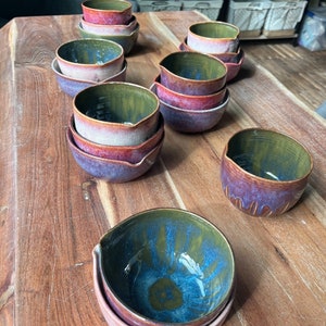 Small Handmade Mixing Bowls zdjęcie 2