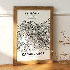 Custom City Map Print, Custom Wall Art, Map Print, City Map Art, Home Wall Decor, Office Decoration, Housewarming Gift, Map Framed Print