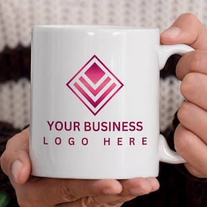 Your Business Logo Mug, Company Logo Mug, Logo Mug, Customized Gifts, Custom Team Mug, Personalized Mug, Logo Coffee Mug, Photo Mug