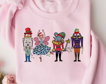 Nutcracker Sweatshirt, Christmas Sweatshirt, Sugar Plum Fairy Tshirt, Christmas Sweater, Christmas Shirt, Xmas Shirt, Christmas Gift