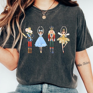 Cute Nutcracker Christmas Sweatshirt, Nutcracker Tshirt, Cute Holiday Gift, Womens Christmas Hoodie, Christmas Gifts, Nutracker Crew Shirts