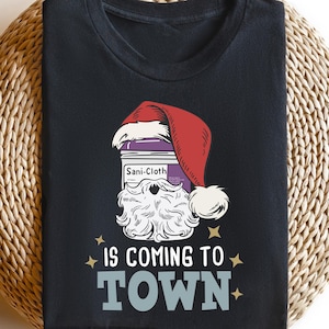 Funny Nurse Christmas Sweatshirt, Nurse Rn Aid Tech Medical Assistant T-shirt, lpn Holiday Gift, Nurse Christmas Shirt, Xmas Nurse Shirt