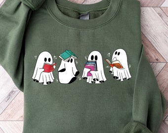 Acotar Ghost Shirt, Bookish Ghost Sweatshirt, Throne of Glass Gift, Book Reader Halloween Gift, Book Ghosts Tshirt, Halloween shirt