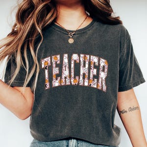Comfort Halloween Teacher Shirt, Teacher Shirts, Halloween Gift For Teacher, Spooky Teacher Shirt, Teacher Halloween Gift