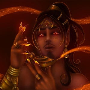 RARE PYRAMID GIZA Djinn genie   money Have the power of the kings! Portal opens realms last portal  lover  power, wishes,
