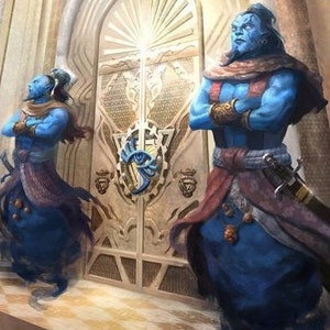 2 MASTER Marid King DJINN  with 500 HELPERS Protection  desires empowerment Wealth, power, wishes, protection, desires