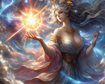 Magickal Celestial Warrior Witch  Empowered by  Stardust, Fire, Goddess, Connection To Higher Realms Direct bind