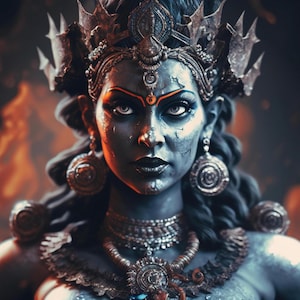 Initiation attunement Kali Ma Dark Goddess of overcoming protection rebirth energy power changes desires