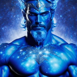 ELITE MARID DJINN King Blue Egyptian 100 helpers Power Jinn Genie Power lover desires empower Wealth power wishes protection conjured