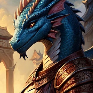 CHINESE GUARDIAN DRAGON  plus Charged Digital Artwork, pdf download