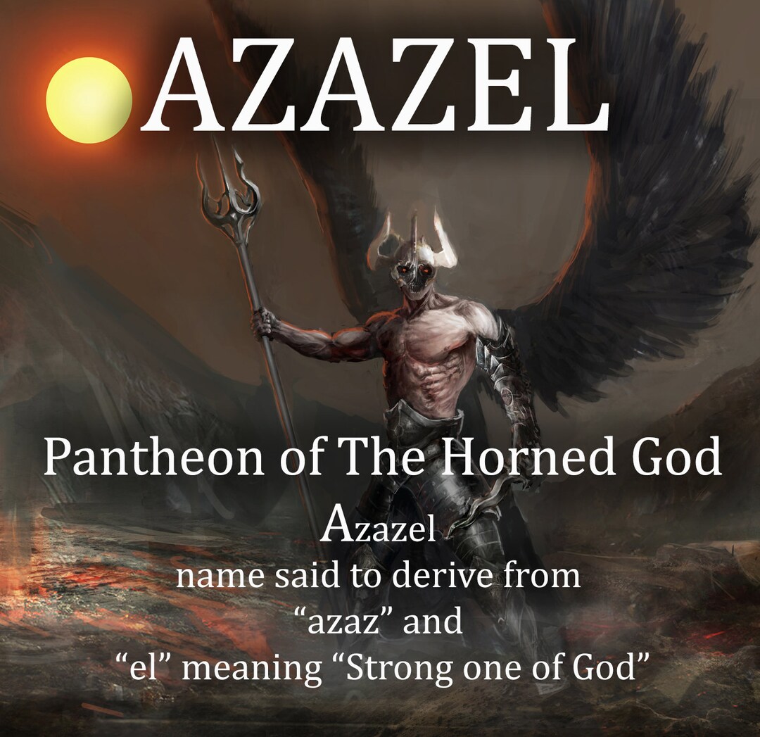 Azazel Spirit Binding | Enochian Magick, Rebel Leader (PDF Manual ...