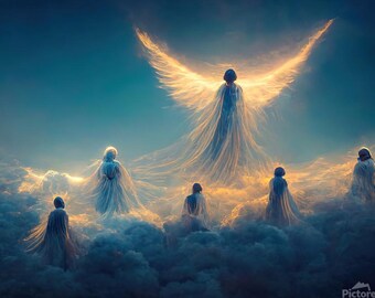 Angels Galore: Dominions, thrones, archangels, cherubim, powers,plus Charged Digital Artwork sigil