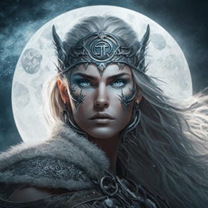FEMALE KHODAM WISHES desire powerful brings wishes Desire power  protection direct bind, spirit companion Norse Viking