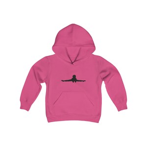 Youth Hooded Sweatshirt Gymnastics zdjęcie 3