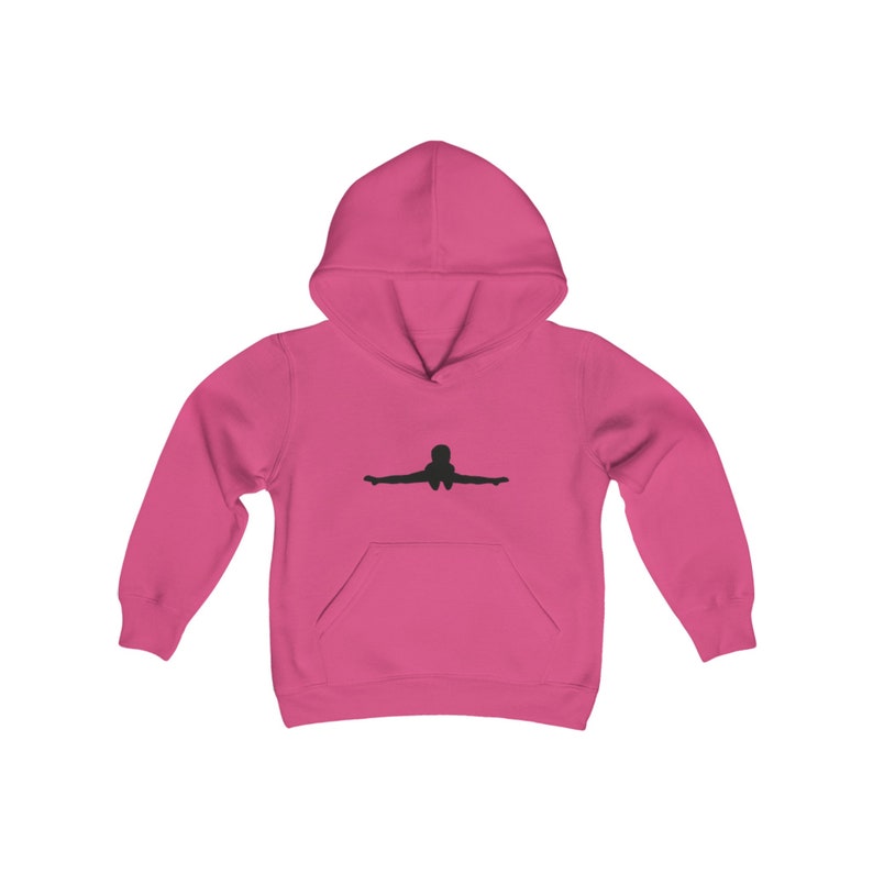 Youth Hooded Sweatshirt Gymnastics zdjęcie 3