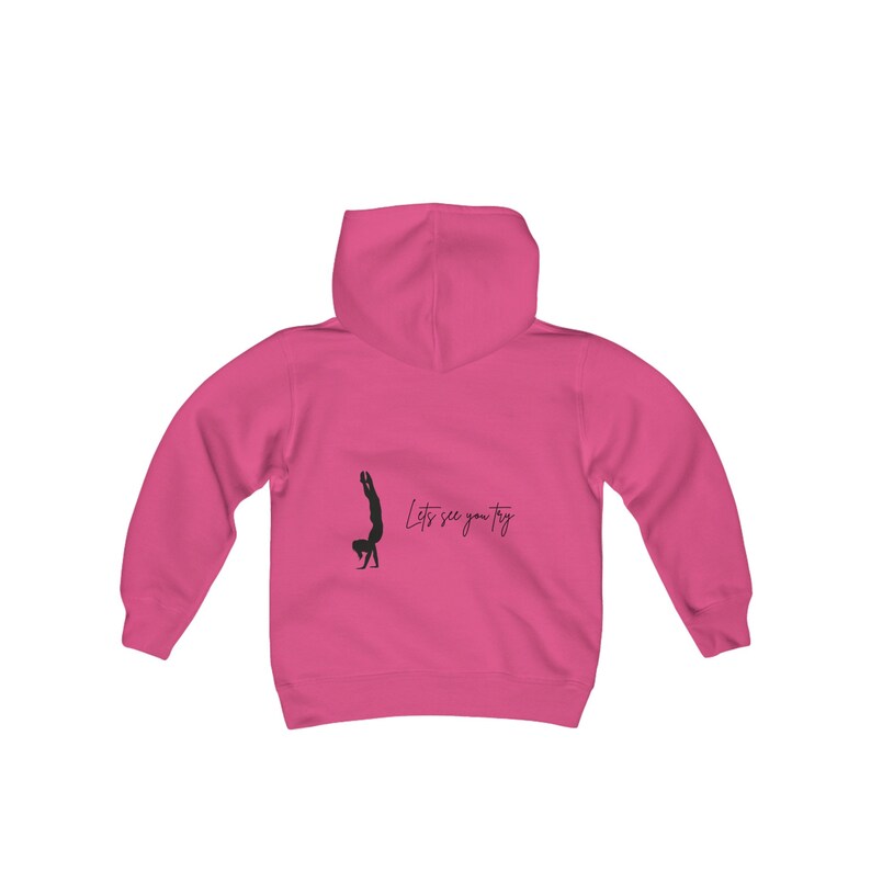 Youth Hooded Sweatshirt Gymnastics zdjęcie 8