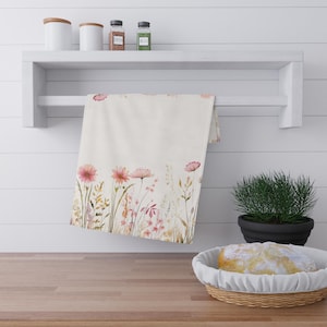 Paño de cocina rústico, paño de cocina de estilo rústico, paño de cocina de estilo rural, paño de cocina vintage, toalla de mano decorativa