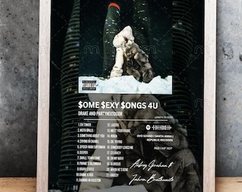 SOME SEXY SONGS 4U - Drake and Pnd - Album Cover Poster - Etsy
