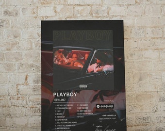 Tory Lanez - PLAYBOY - Album Cover Poster