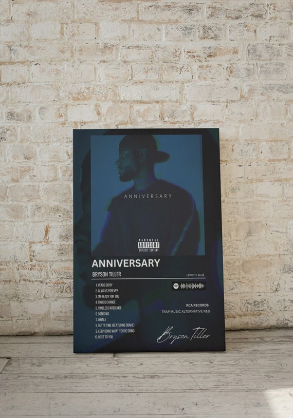 米2discs LP Bryson Tiller Anniversary 19439844231 RCA /00660 Bryson Tiller - Anniversary (Deluxe Edition) [Vinyl] - Pop Music