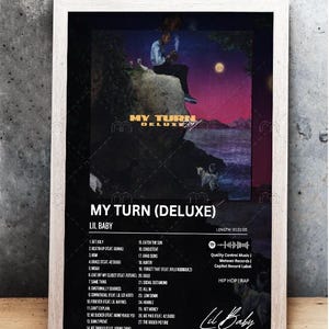 My Turn - Lil Baby - Album Cover Poster