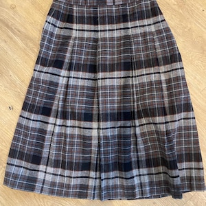 vintage wool women’s skirt