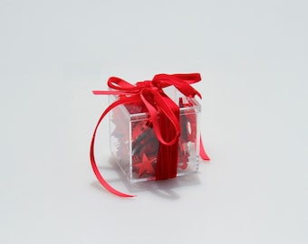 University of Georgia Gift Cube | Grad Gift | UGA Bulldog Party Decor |